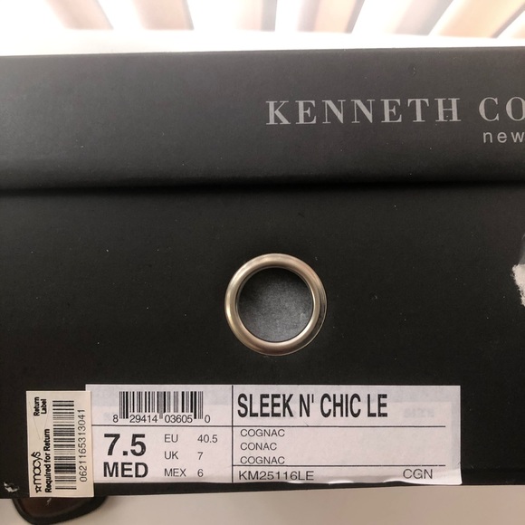 Kenneth Cole NY - Men’s size 7.5 - Sleek n Chic - Picture 4 of 4